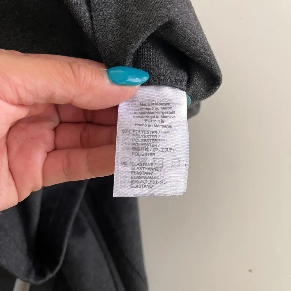 J.Crew Womens Any Day Ponte Skinny Pants High Rise 28” Gray - S